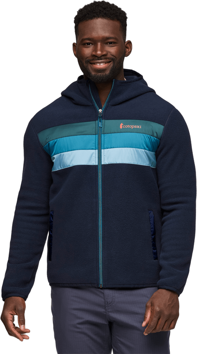 Cotopaxi Teca Fleece Hooded Full-Zip Jacket Mens Mariana Trench