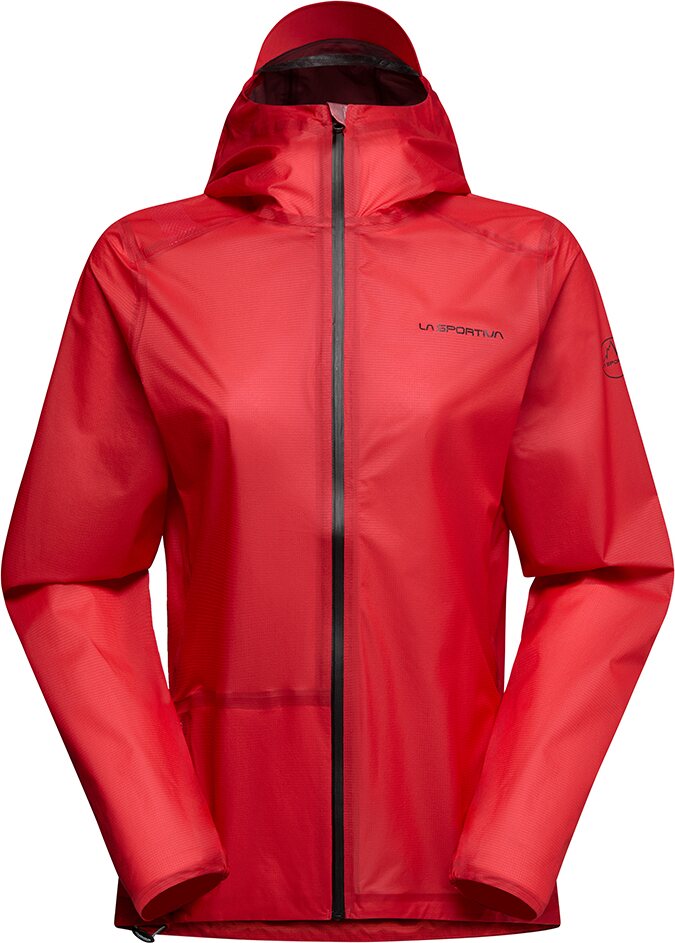La Sportiva Ethereal Pro Jacket Womens Hibiscus / Black