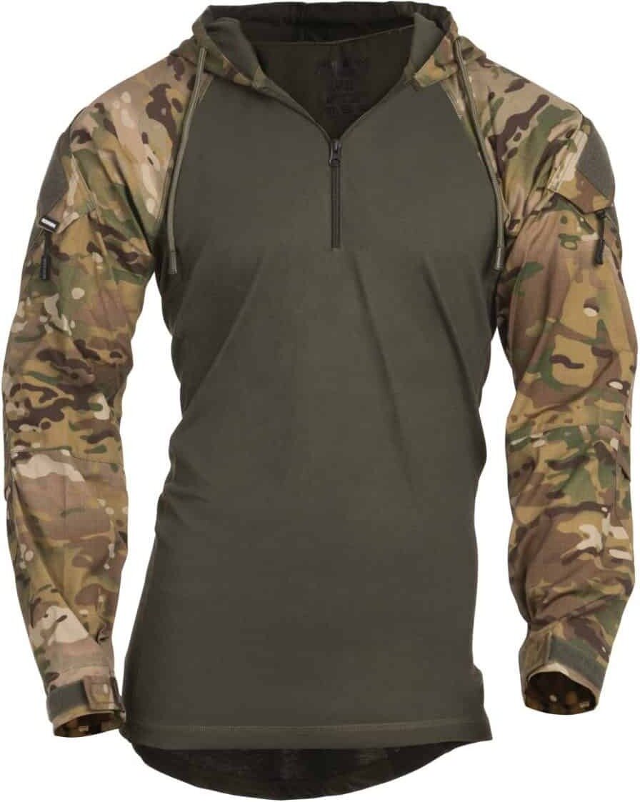 NorArm Kandahar Combat Shirt, Hooded Edition Multipurpose, Green Body