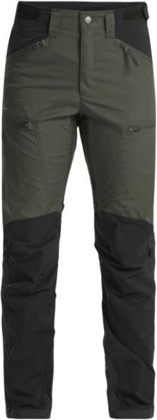 Lundhags Makke High Waist Curved Pant Womens Forest Green / Black (62010)