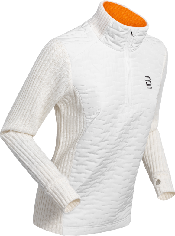 Dahlie Half Zip Comfy 2.0 Womens Snow White