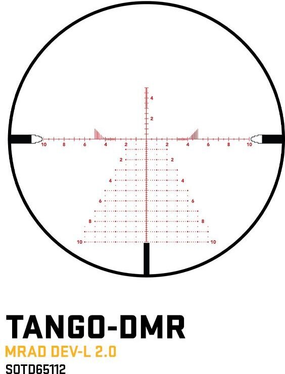 Sig Sauer Tango DMR 5-30x56mm, FFP, MRAD DEV-L 2.0 MRAD Reticle