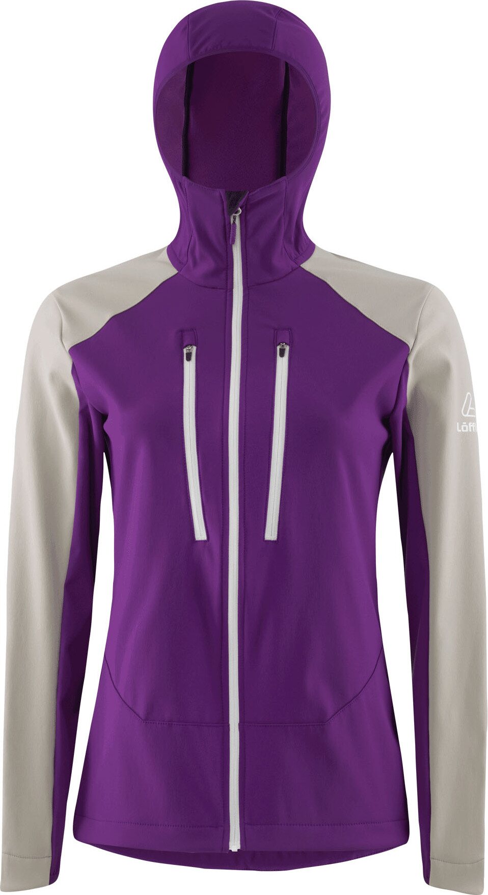 Löffler Hooded Jacket Askendo ASW Womens Viola