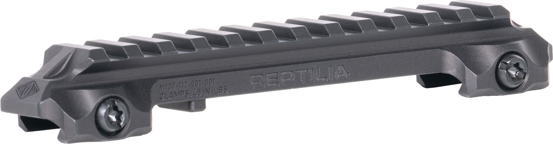 Reptilia RMU™ Mount – 0.625 in. Height – 12 Slot Black