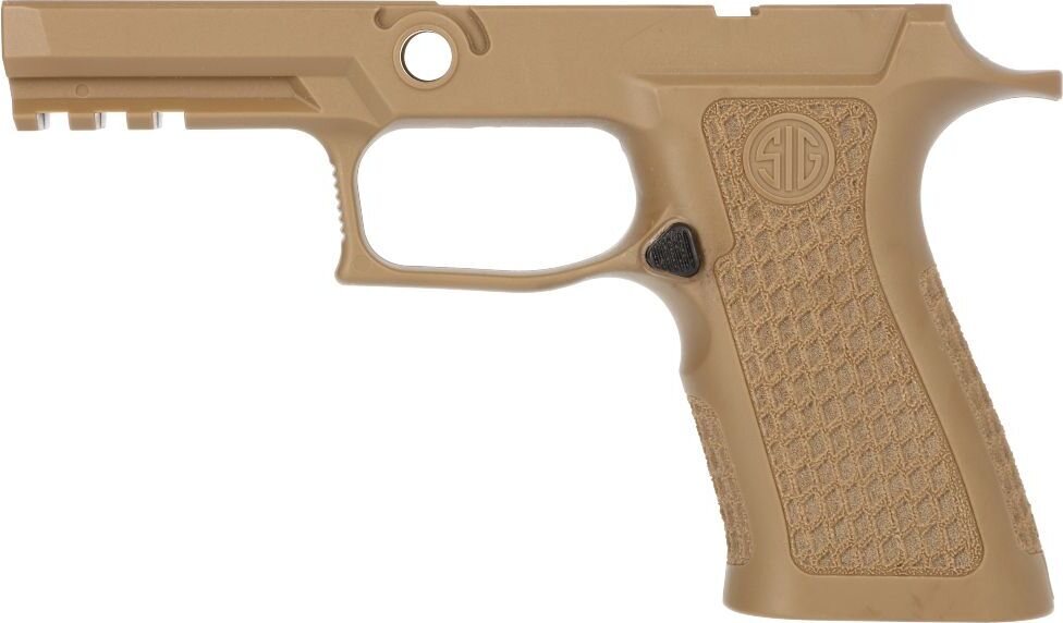 Sig Sauer P320 XCARRY 9mm/40/.357 Laser Engraved Grip Module Coyote