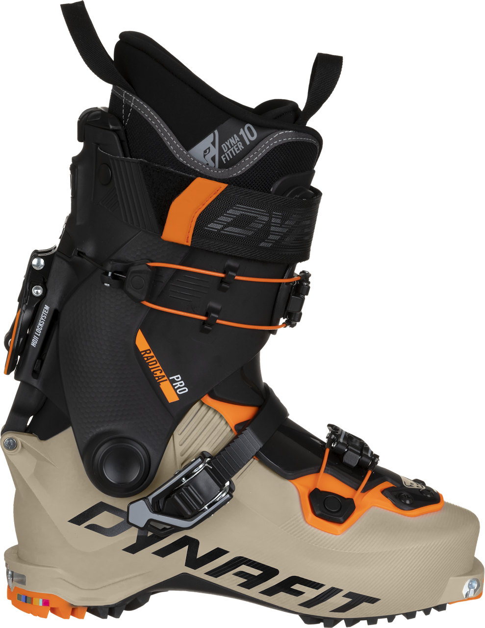 Dynafit Radical Pro Boot Mens Rock Khaki / Fluo Orange