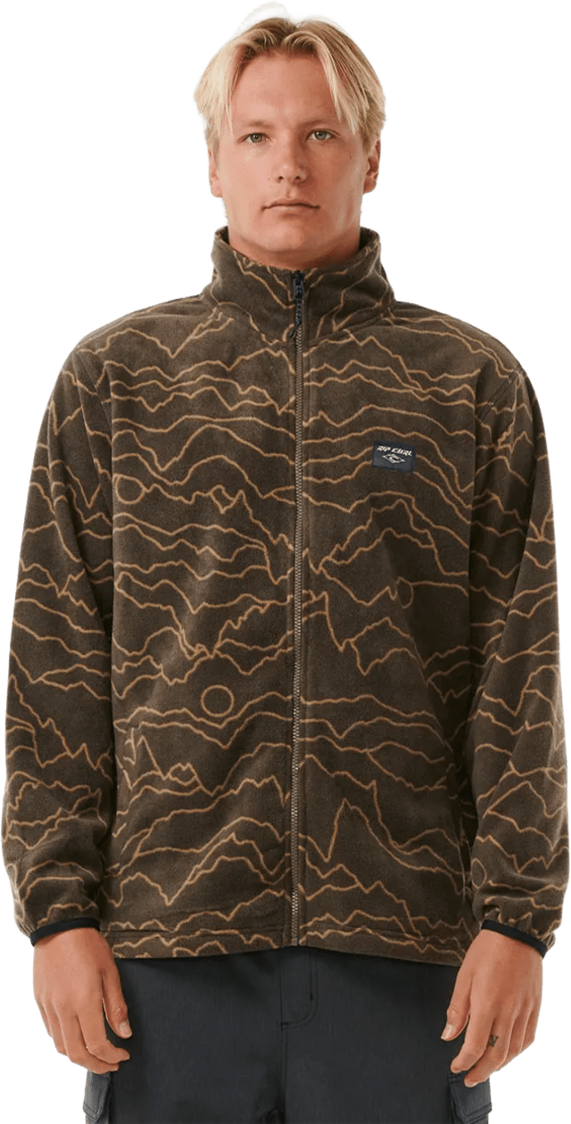 Rip Curl Fun Times Polar Fleece Mens Rock