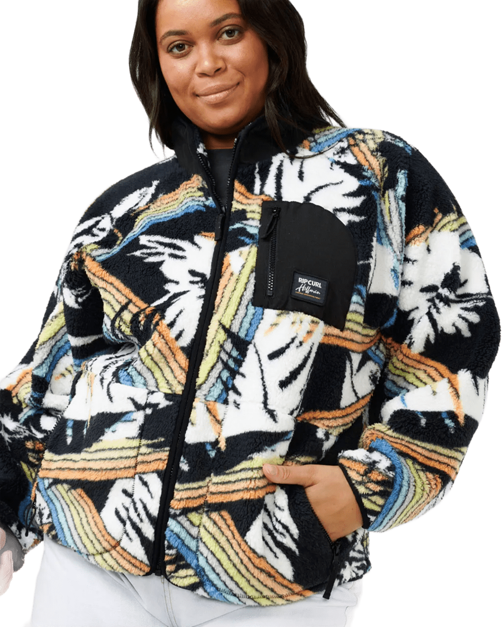 Rip Curl High Tide Hoffman Polar Fleece Womens Multico