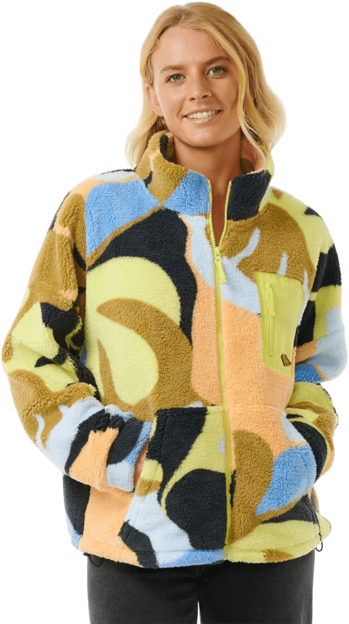 Rip Curl High Tide Polar Fleece Womens Black