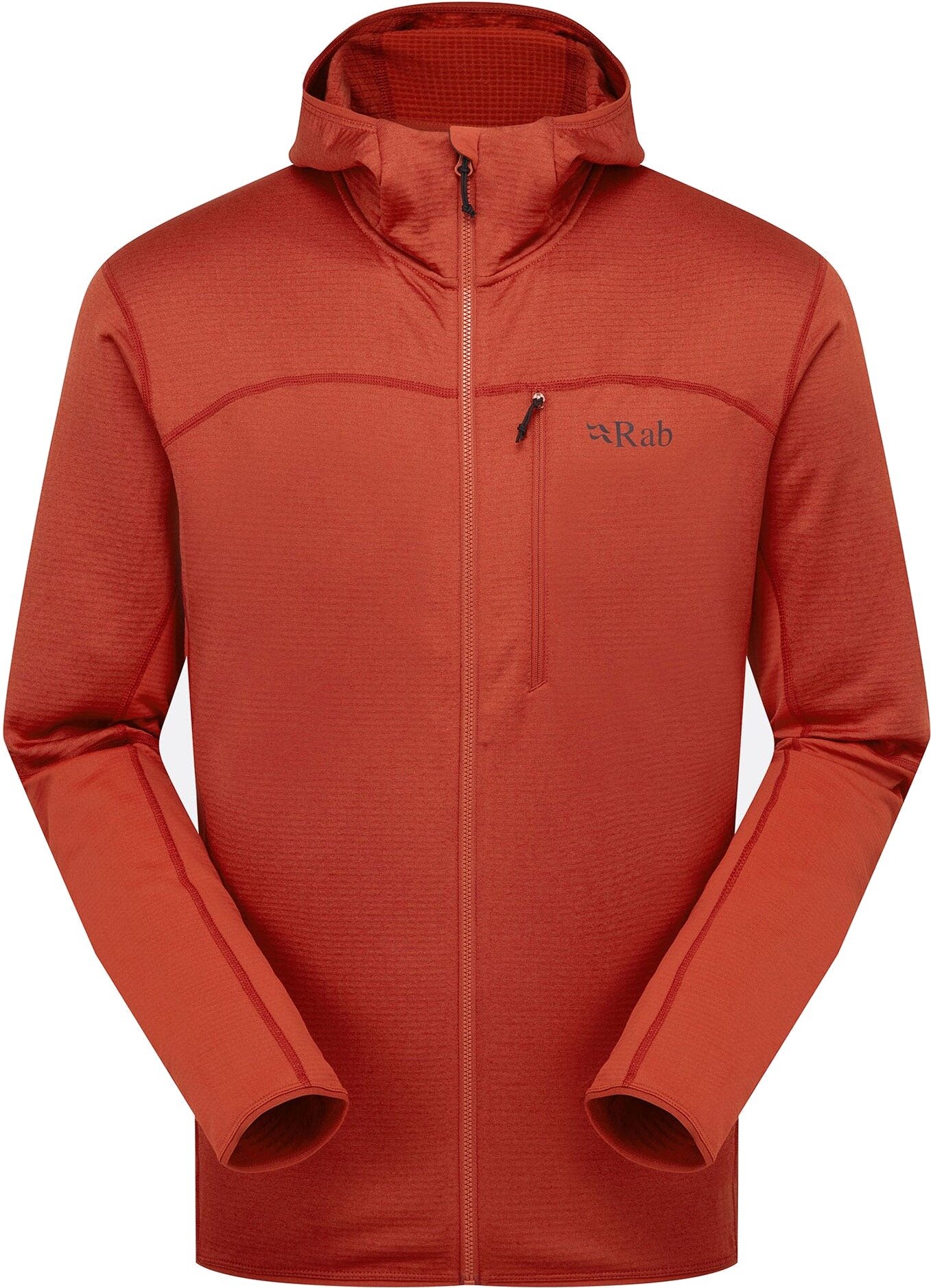 Rab Ascendor Hoody Mens Tuscan Red