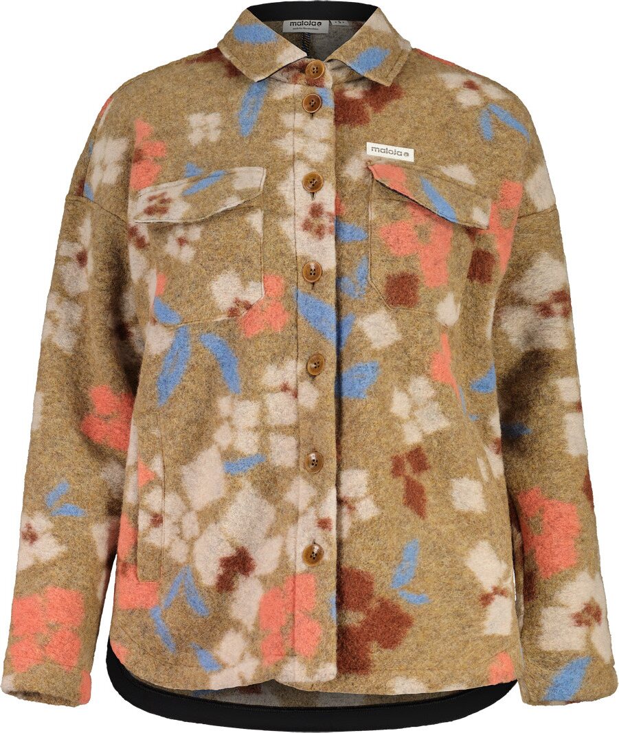 Maloja MoliniM. Mix Jacket Womens Clay Maxifleur