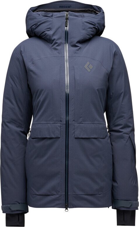 Black Diamond Factor Insulated Parka Womens Charcoal