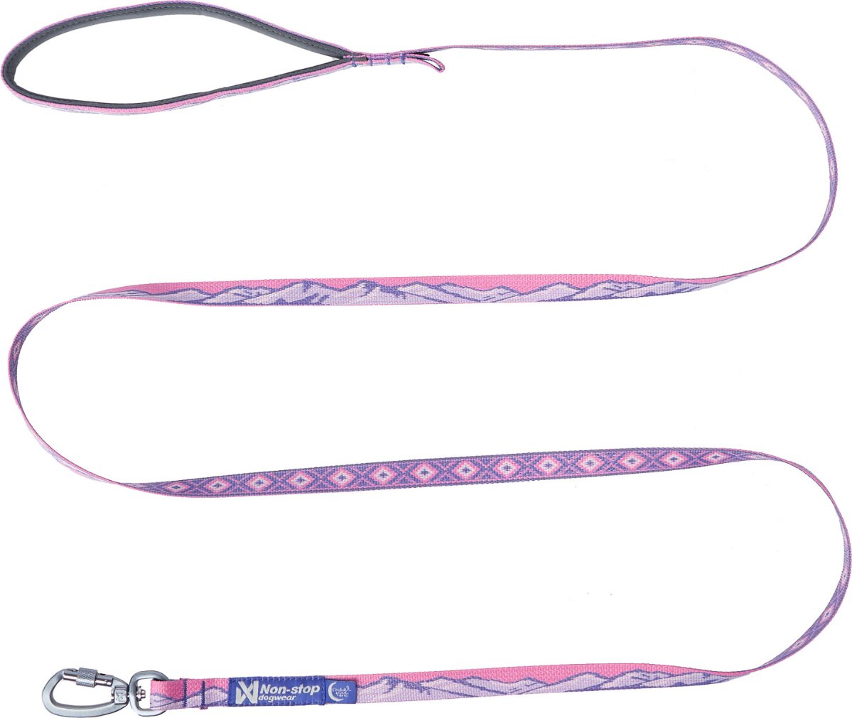 Non-stop Dogwear Trail Quest Leash Rachel Pohl Purple/Pink