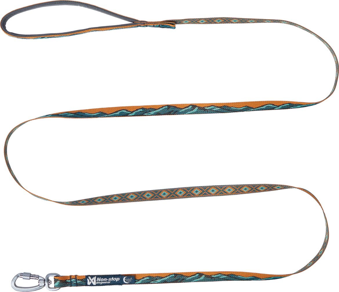 Non-stop Dogwear Trail Quest Leash Rachel Pohl Teal/Oak