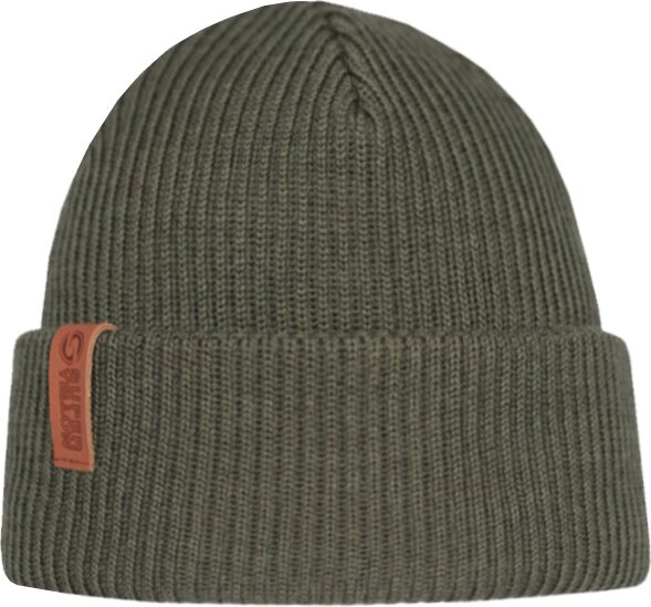 Superyellow Kjempe Beanie Olive Green