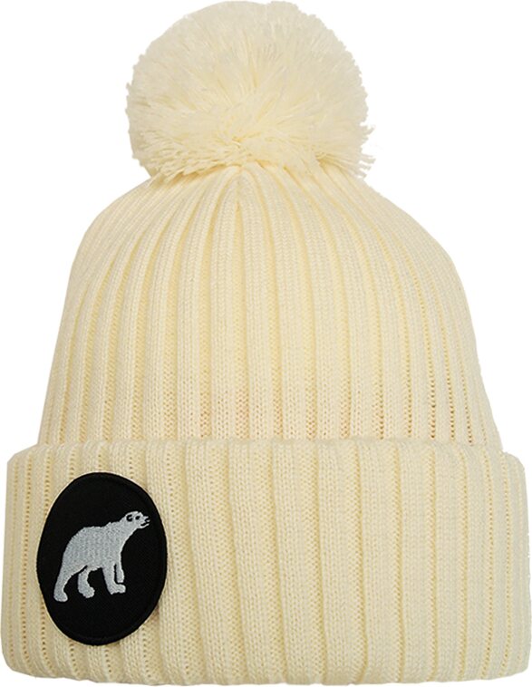 Superyellow Polar Beanie Off White