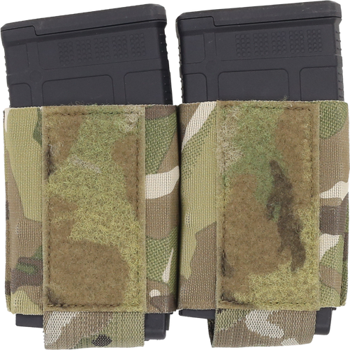 Ferro Concepts Turnover Magazine Pouch - Double 7.62 Multicam