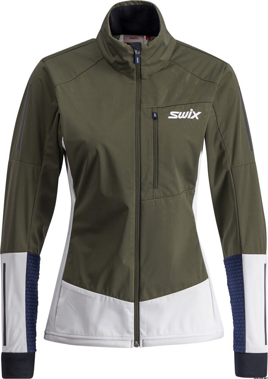 Swix Dynamic Jacket Womens Olive / Bright White