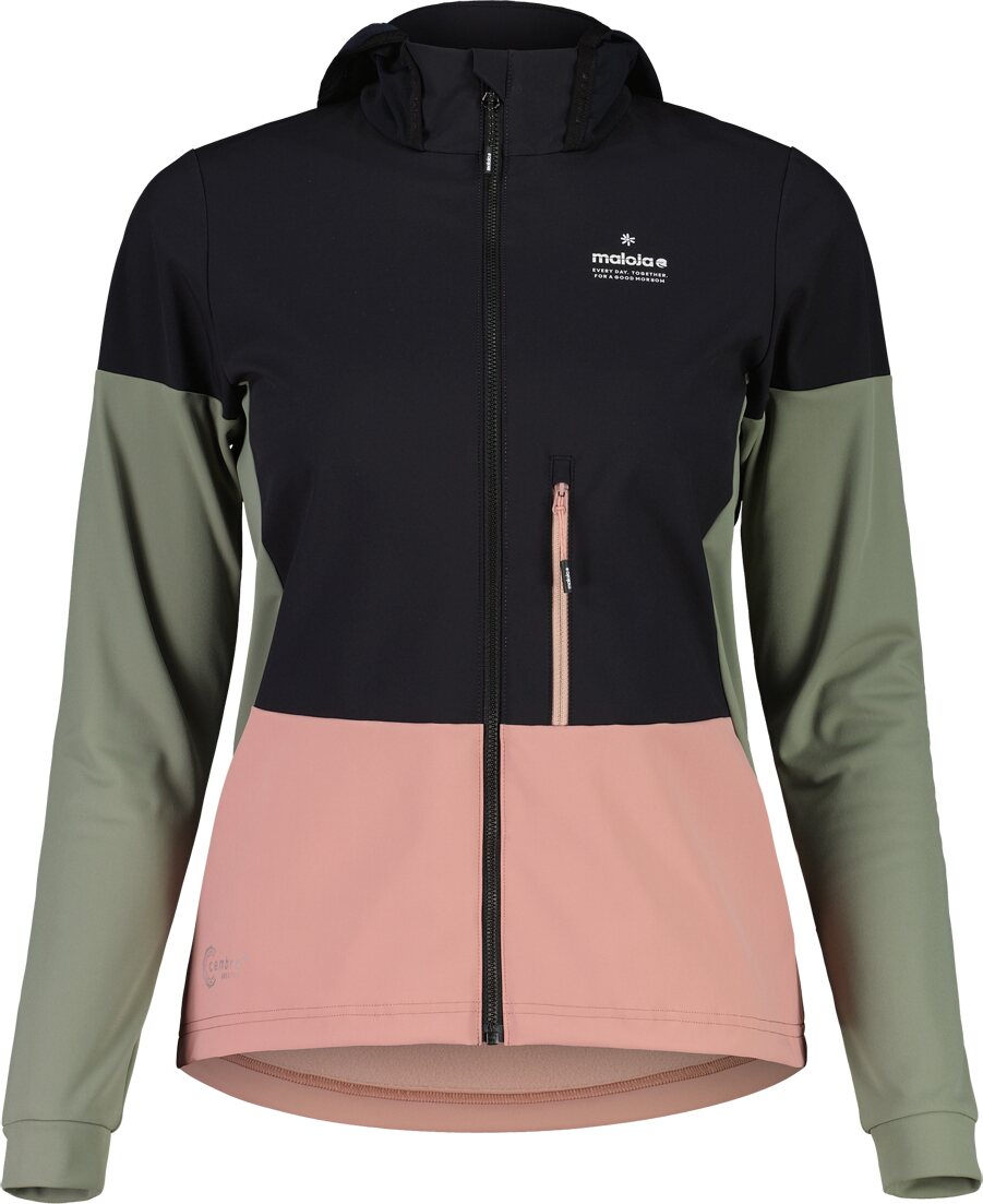 Maloja BasodinoM. Nordic Hybrid Jacket Womens Deep Black