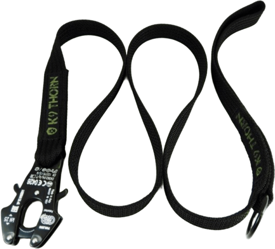K9 Thorn Leash, Kong Frog Black