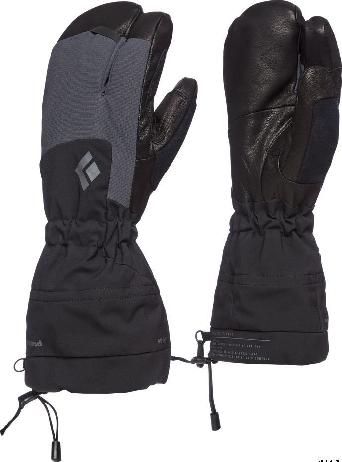 Black Diamond Soloist Finger Gloves Black