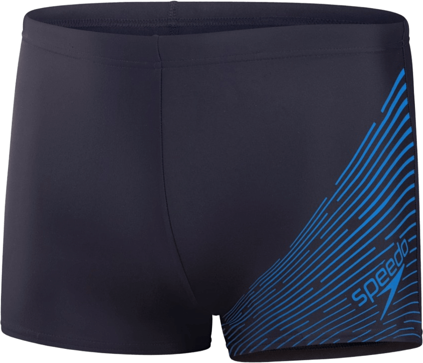 Speedo Medley Logo Aquashort Mens Navy/Cobalt Pop