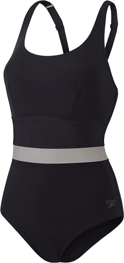 Speedo Shaping LuniaGlow 1-Piece Black