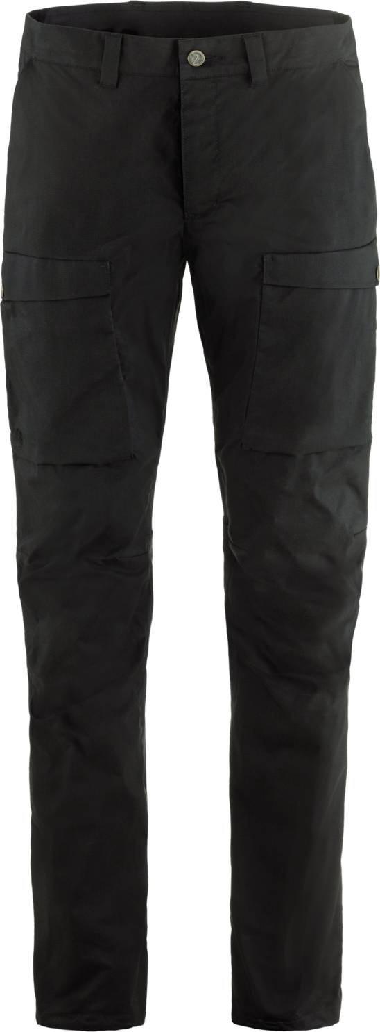 Fjällräven Abisko Hybrid Trail Trousers Mens Black (550)