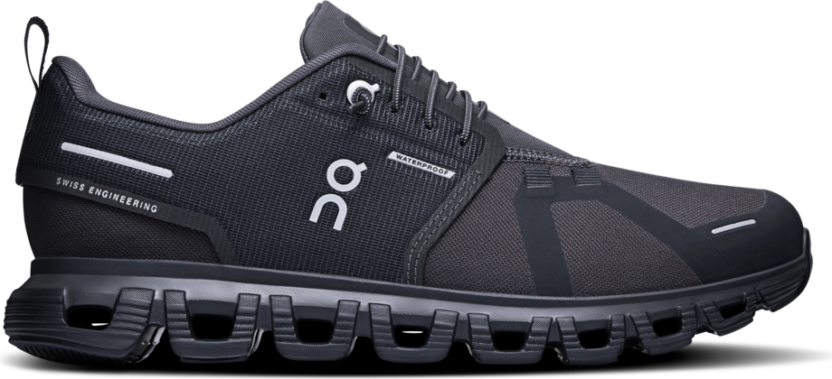 On Cloud 6 Waterproof Womens Black / Black