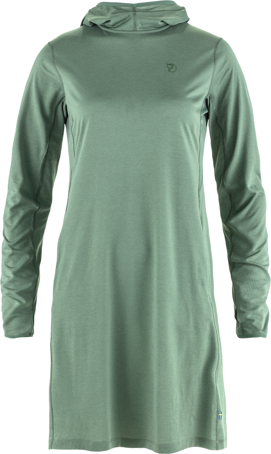 Fjällräven Abisko Sun-hoodie Dress Womens Patina Green (614)