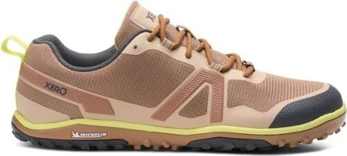 Xero Shoes Scrambler Low Mens Dark Irish Cream/Sunny Lime