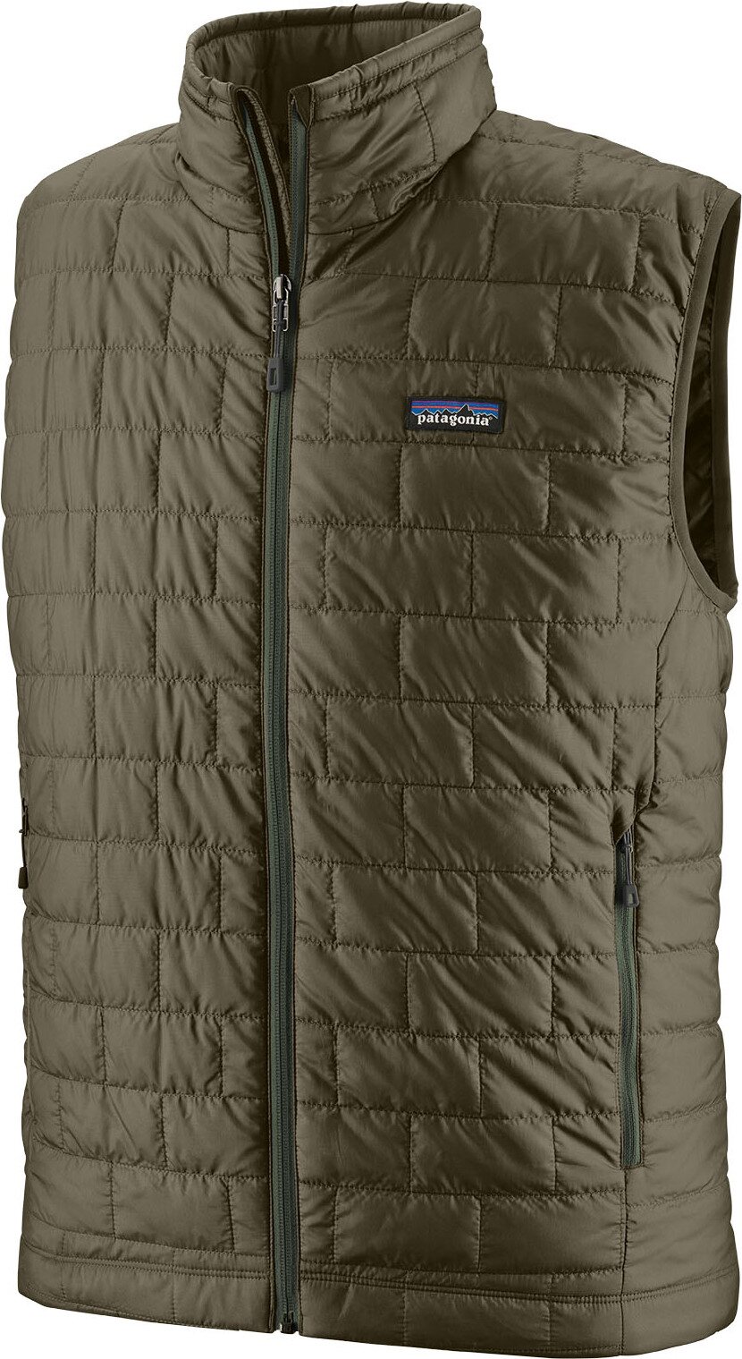 Patagonia Nano Puff Vest Mens Basin Green / Tent Green
