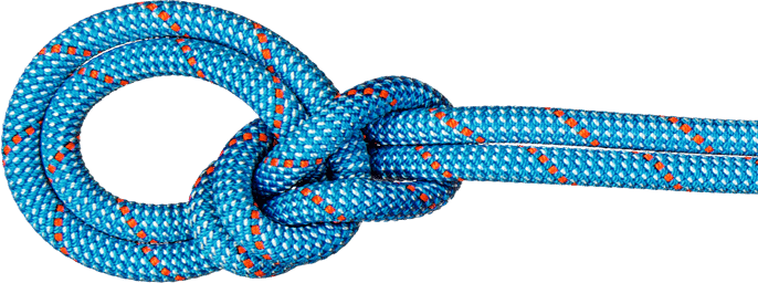 Mammut 9.8 Crag Classic Rope Ice Mint-White