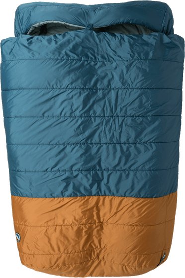 Big Agnes Dream Island 20°F/-7°C Double Wide Tapestry/Brown Sugar