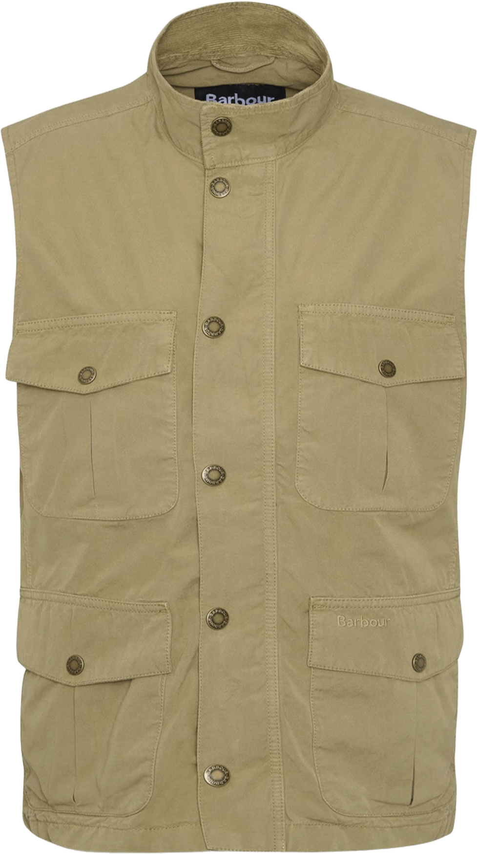 Barbour Casual Corbridge Gilet Mens Bleached Olive