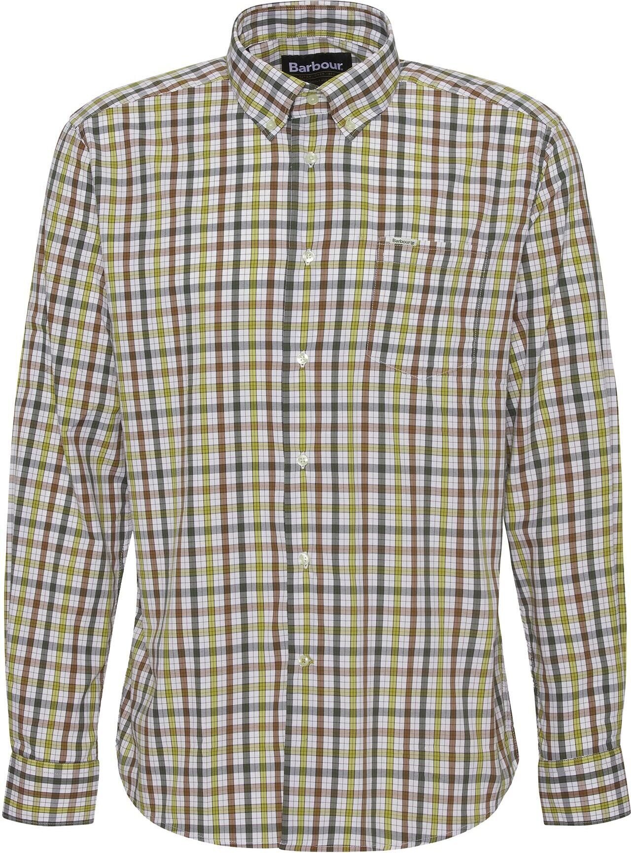 Barbour Hallhill Performance Shirt Mens Rust