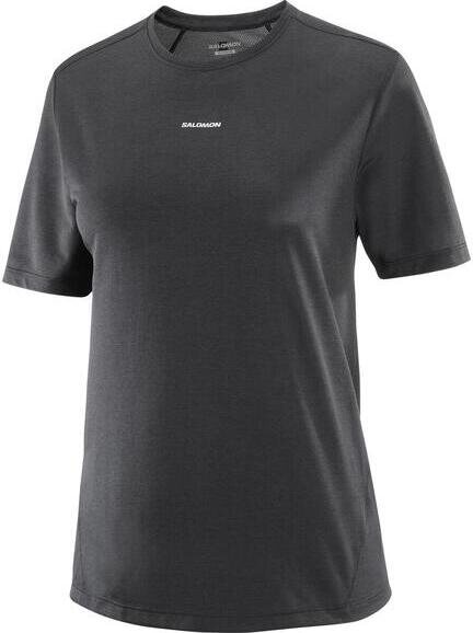 Salomon SHKout Core Short Sleeve Tee Womens Deep Black