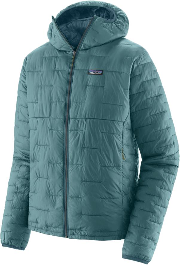 Patagonia Micro Puff Hoody Mens Revised Wetland Blue