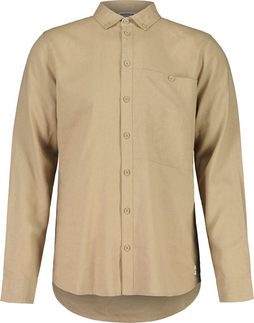 Maloja RainierM. Adventure Shirt Mens Gravel