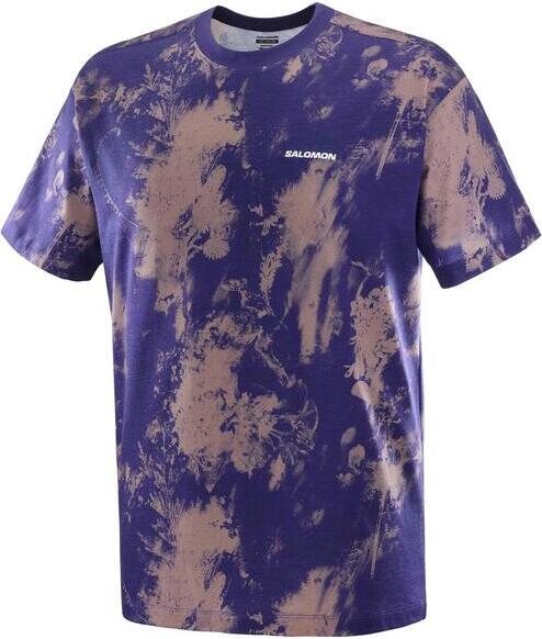 Salomon Canopy Print Tee Mens Astral Aura