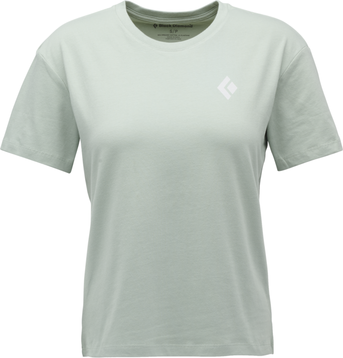 Black Diamond Heritage Badge Short Sleeve Tee Womens Agave