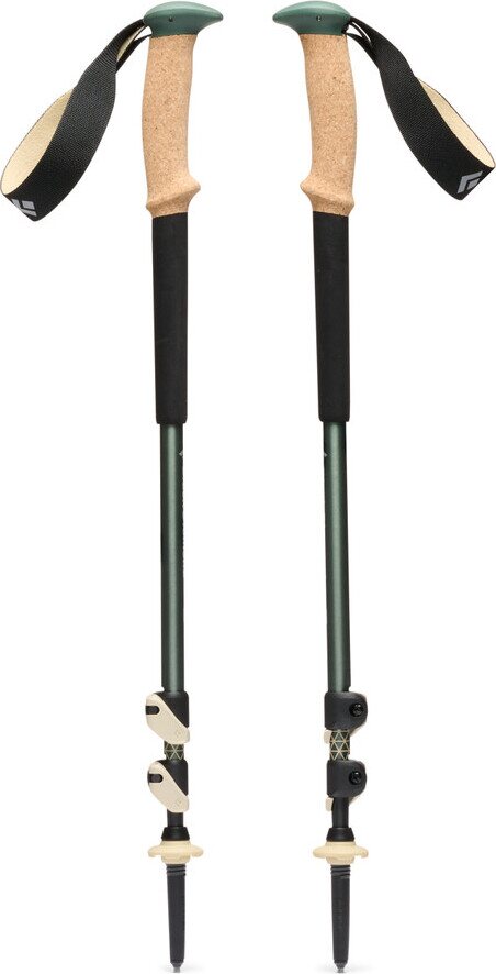 Black Diamond Trail Cork Trekking Poles Unisex Laurel Green