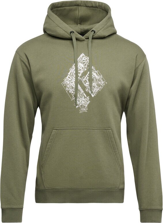 Black Diamond Engineered Diamond Pullover Hoody Mens Tundra