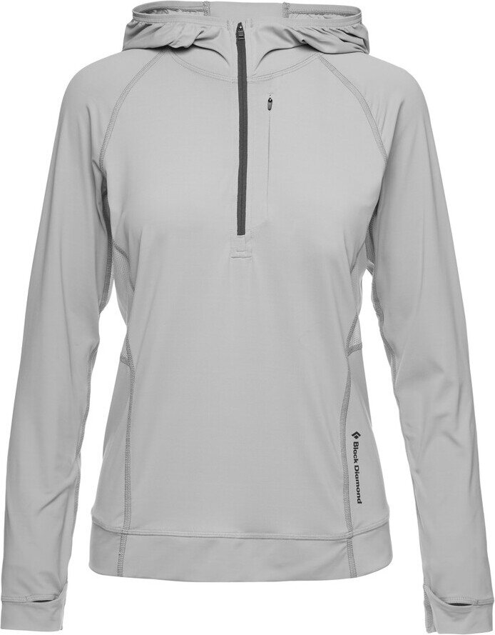 Black Diamond Alpenglow Pro Hoody Womens Pewter