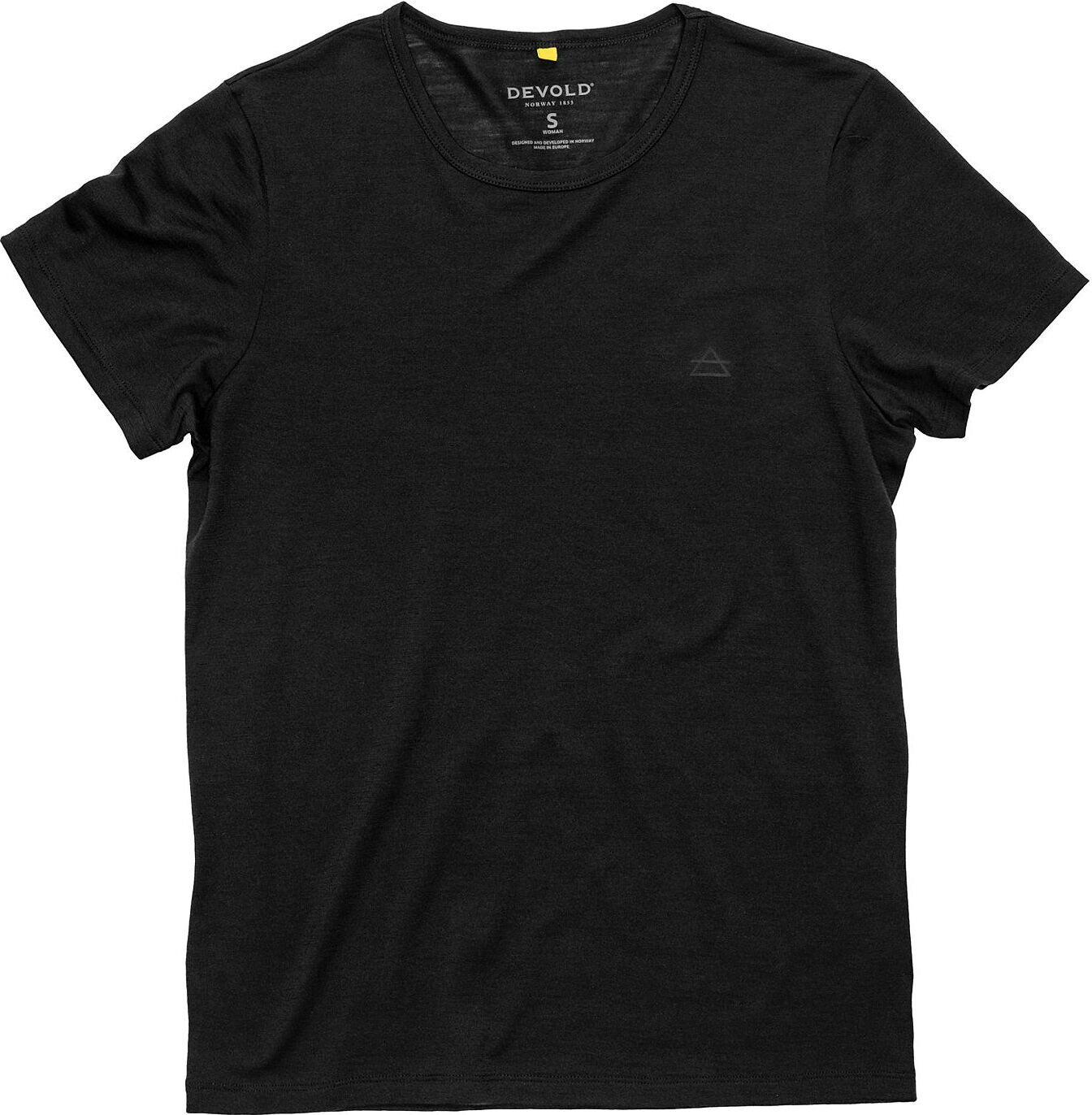 Devold Active Tee Womens Black