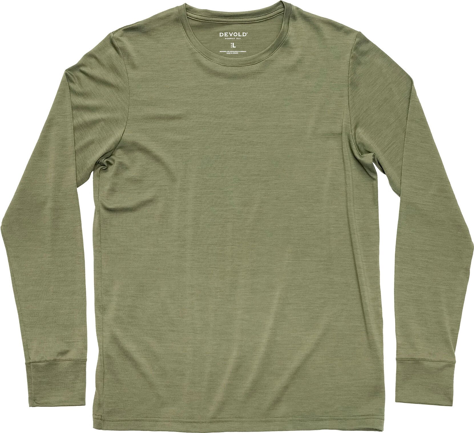 Devold Classic Long Sleeve Mens Lichen
