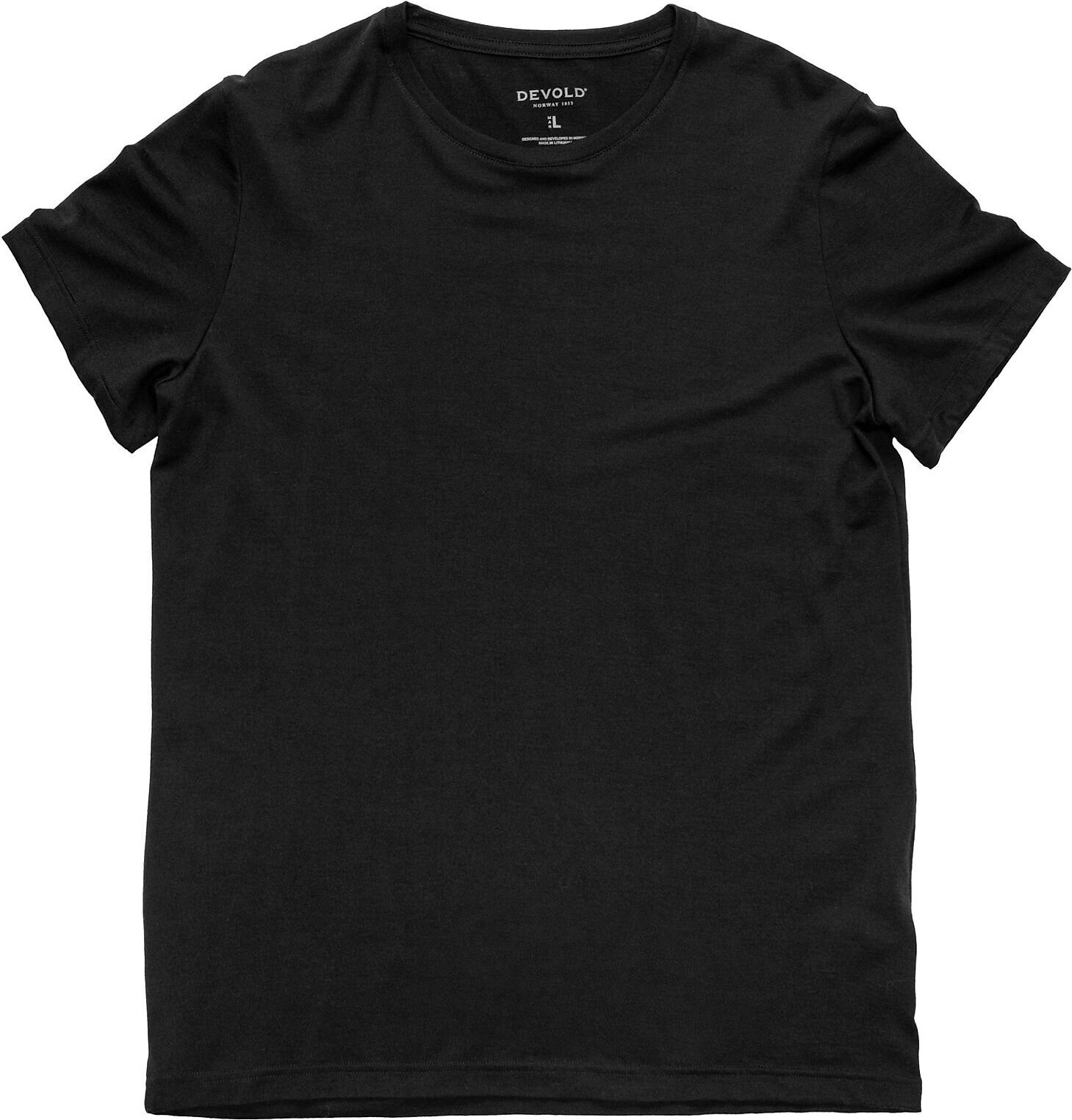Devold Classic Tee Mens Black