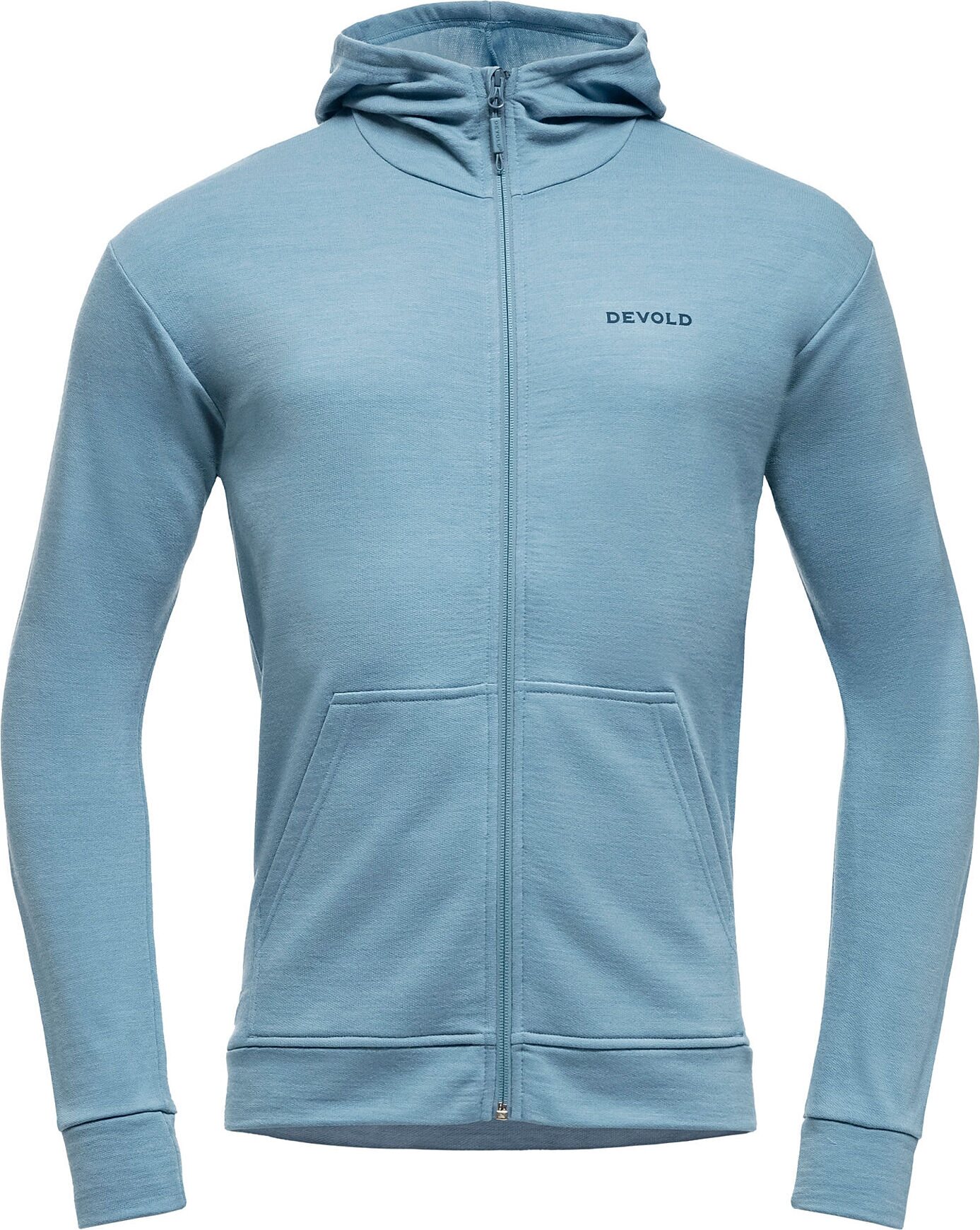 Devold Everyday Zip Hoodie Mens Skyblue