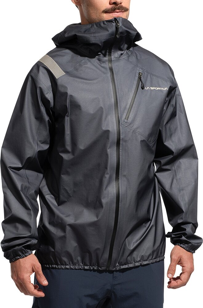 La Sportiva Aequilibrium Lite GTX Jacket Mens Night Sky / Chalk