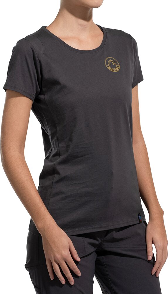 La Sportiva Circle Logo T-Shirt Womens Onyx